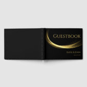 Gouden Elegantie-Bruiloft- Gastenboek (Volledig)