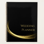 Gouden Elegantie- Bruiloft-Planner Planner (Voorkant)