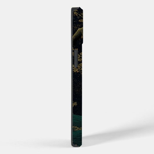 Gouden Elegantie: Japanse Vrouw in Gouden Robe Case-Mate iPhone Case (Achterkant / Rechts)