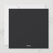 Gouden Elegantie Kerst Kaart (Achterkant)