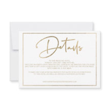 Gouden elegantie lijst script chique details bruil