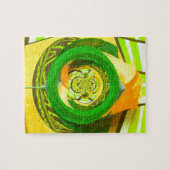 Gouden Elegantie: Mooie Afrikaanse Gele Roos Kunst Legpuzzel (Horizontaal)