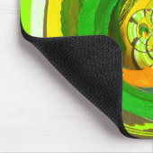 Gouden Elegantie: Mooie Afrikaanse Gele Roos Kunst Muismat (Hoek)