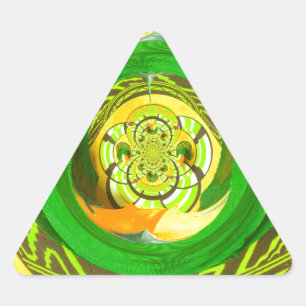 Gouden Elegantie: Mooie Afrikaanse Gele Roos Kunst Sticker