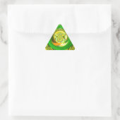 Gouden Elegantie: Mooie Afrikaanse Gele Roos Kunst Sticker (Tas)