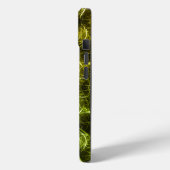 Gouden Elektrische Plasma Fractale Kunst Case-Mate iPhone Case (Achterkant / Links)