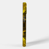 Gouden Elektrische Plasma Fractale Kunst Case-Mate iPhone Case (Achterkant / Rechts)