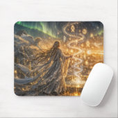 Gouden Elfen Fantasy Licht – Impressionistische Fa Muismat (Met muis)