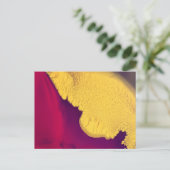 Gouden Ember Abstract Briefkaart (Staand voorkant)