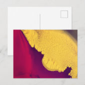 Gouden Ember Abstract Briefkaart (Voorkant / Achterkant)