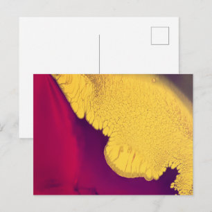 Gouden Ember Abstract Briefkaart