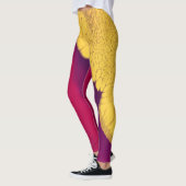 Gouden Ember Abstract Leggings (Links)