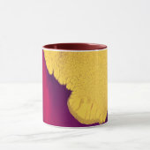 Gouden Ember Abstract Mok (Midden)