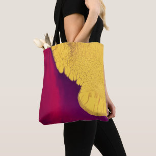 Gouden Ember Abstract Tote Bag