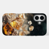 Gouden Ember Crystal Telefoonhoes Case-Mate iPhone Case (Achterkant (horizontaal))