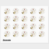 Gouden emmer houtgestookte esdoornsiroop label (Vel)