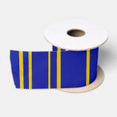 Gouden en blauwe gestreepte lint (Spoel)