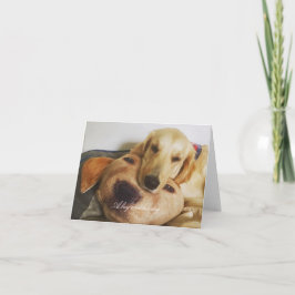 Gouden en gouden blanco kaart