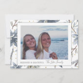 Gouden en grijze fotovakantiepassen aankondiging (Voorkant)