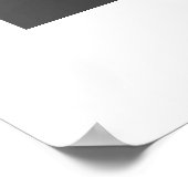 Gouden en grijze klasse van 2026 Afstuderen Poster (Hoek)