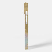 Gouden en iriserende glitter textuur Case-Mate iPhone case (Achterkant / Links)