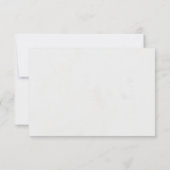 Gouden en ivoren orthodox christelijke bruidsdouch bedankkaart (Achterkant)