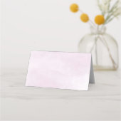 Gouden en Paarse lavendelbruiloft Plaatskaartje (Achterkant)