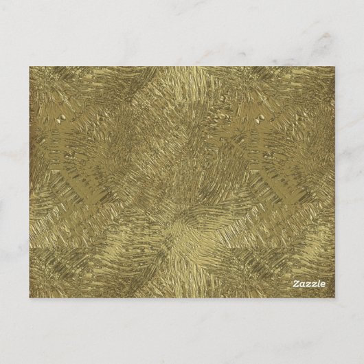 Gouden en Witte Peacock Feather Tafelnummer (Achterkant)