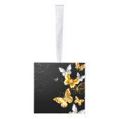 Gouden en witte vlinders decoratie (Rechts)