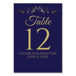  gouden en zeemacht - Elegant huwelijk Kaart