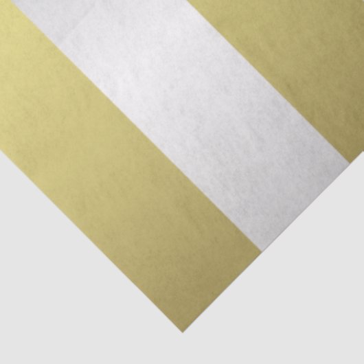 Gouden en zilveren strepen Kerstmis Tissuepapier (Detail)