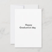 Gouden en zwarte decoratieve rand kaart (Achterkant)