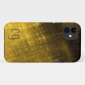 gouden en zwarte grijze twitteraars Case-Mate iPhone case (Achterkant (horizontaal))