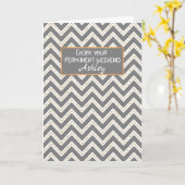 Gouden en zwarte pensionering Gefeliciteerd Kaart (Gele Bloem)