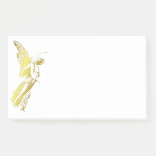 Gouden  engel die over je waakt post-it® notes