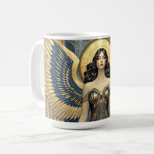 Gouden Engel Koffiemok (Voorkant links)