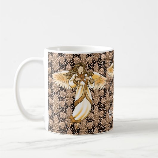 Gouden Engel Koffiemok (Links)