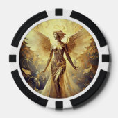 Gouden Engel Poker Chips (Voorkant)