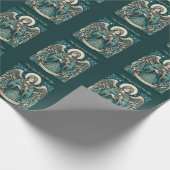 Gouden Engel van Vrede Cadeaupapier (Hoek)