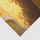 Gouden engel zachte boodschapper van de liefde tissuepapier (Detail)