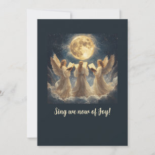 Gouden Engelen Kerstkaart