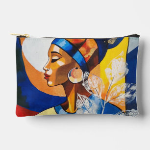 Gouden Erfenis Afrikaanse Vrouw Kunst Kleine Cosme Etui