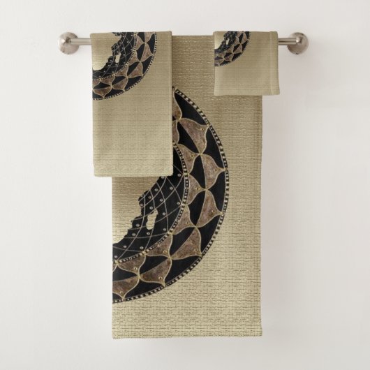 "Gouden Erfgoed" Bad Handdoek (Insitu)