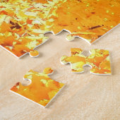 Gouden esdoorn legpuzzel (Zijkant)