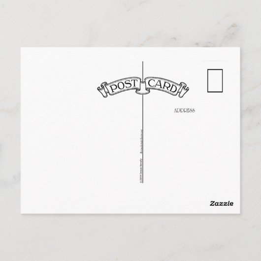 Gouden esdoornblad close-up briefkaart (Achterkant)