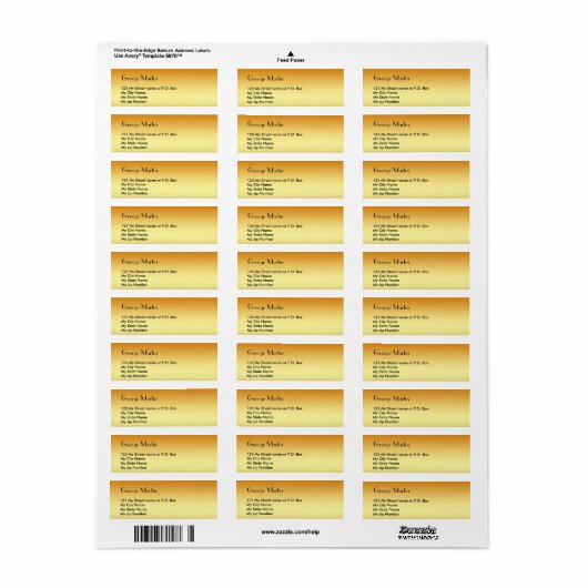 Gouden Etiket (Full Sheet)
