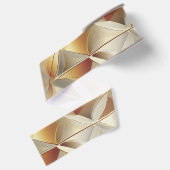 Gouden Facetten Grosgrain Lint (Achterkant)