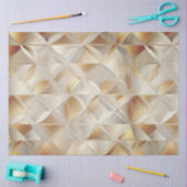 Gouden Facetten Tissue Wikkelpapier Tissuepapier (Craft)