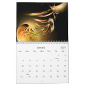 Gouden fantasie, kalender 2017 (Jan 2027)
