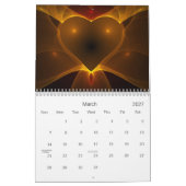 Gouden fantasie, kalender 2017 (Mar 2027)